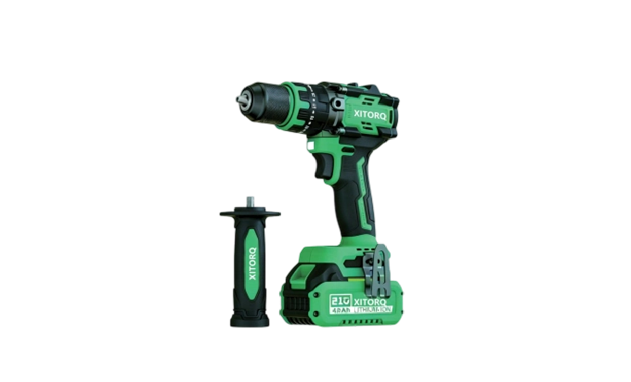 XJ.608 21V Lithium-Ion Malleus Drill/Coegi — 100N·m Torque, Anti-Kickback Imperium